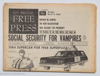 Cat.No: 187072 Los Angeles Free Press: vol. 4 #50 (#178), December 15-22,1967. "Social...