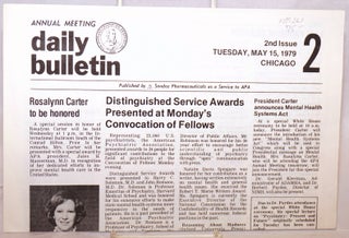 Cat.No: 187261 Annual meeting daily bulletin 2, Tuesday, May 15, 1979, Chicago, second...