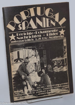 Cat.No: 187540 Portugal, Spanien: Berichte, Dokumente, Nachrichten, Bilder ; unterparteilich