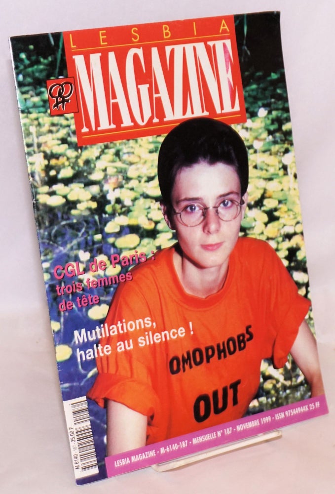 Cat.No: 187628 Lesbia Magazine: no. 187 Novembre 1999; Mutilations, halte au silence!
