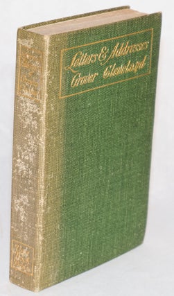 Cat.No: 187662 Letters and Addresses of Grover Cleveland; edited by Albert Ellery Bergh....