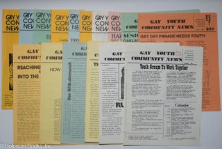 Cat.No: 188144 Gay Youth Community News: [broken run of 14 issues 1979-1992