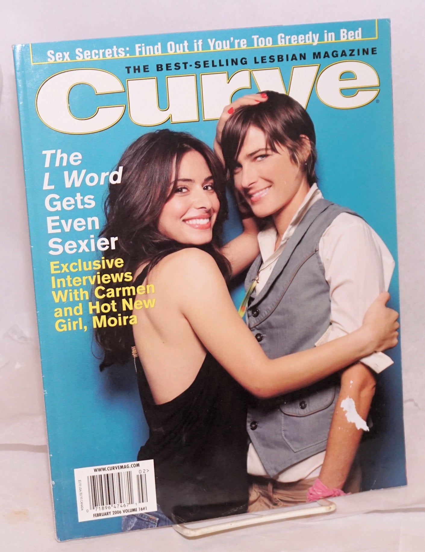 Curve the lesbian magazine;