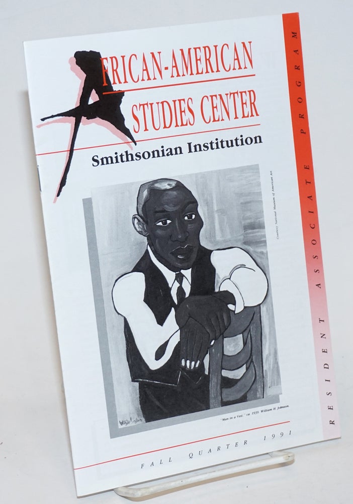 Cat.No: 188380 African-American Studies Center. African-American Studies Center.