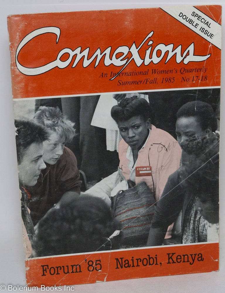 Cat.No: 189077 Connexions: an international women's quarterly; issue #17-18...