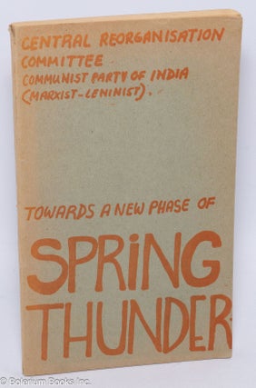 Cat.No: 189304 Towards a New Phase of Spring Thunder. Evaluation of the experience of the...