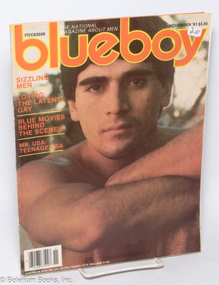 Cat.No: 189797 Blueboy: the national magazine about men; Vol. 61, November 1981. Gary...