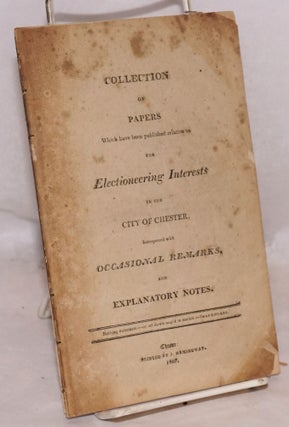 Cat.No: 189864 Collection of Papers Which have been published relative to the...