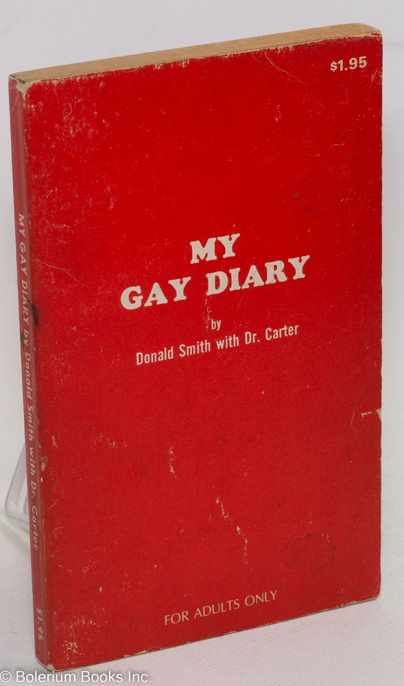 Cat.No: 190178 My Gay Diary. Donald Smith, Dr. Carter.