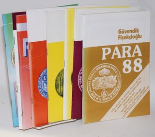 Cat.No: 190290 Para. [eight issues of the annual numismatic catalog]. Guvendik Fisekcioglu