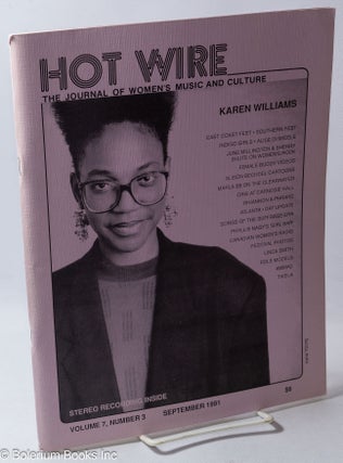 Cat.No: 190597 Hot Wire: the journal of women's music and culture; vol. 7, #3, September...
