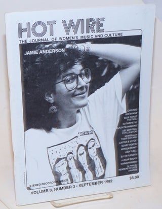 Cat.No: 190600 Hot Wire: the journal of women's music and culture; vol. 8, #3, September...