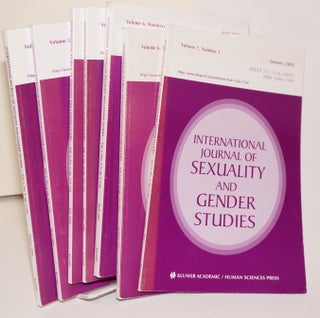 Cat.No: 191011 International journal of sexuality and gender studies: volume 5, number 1,...