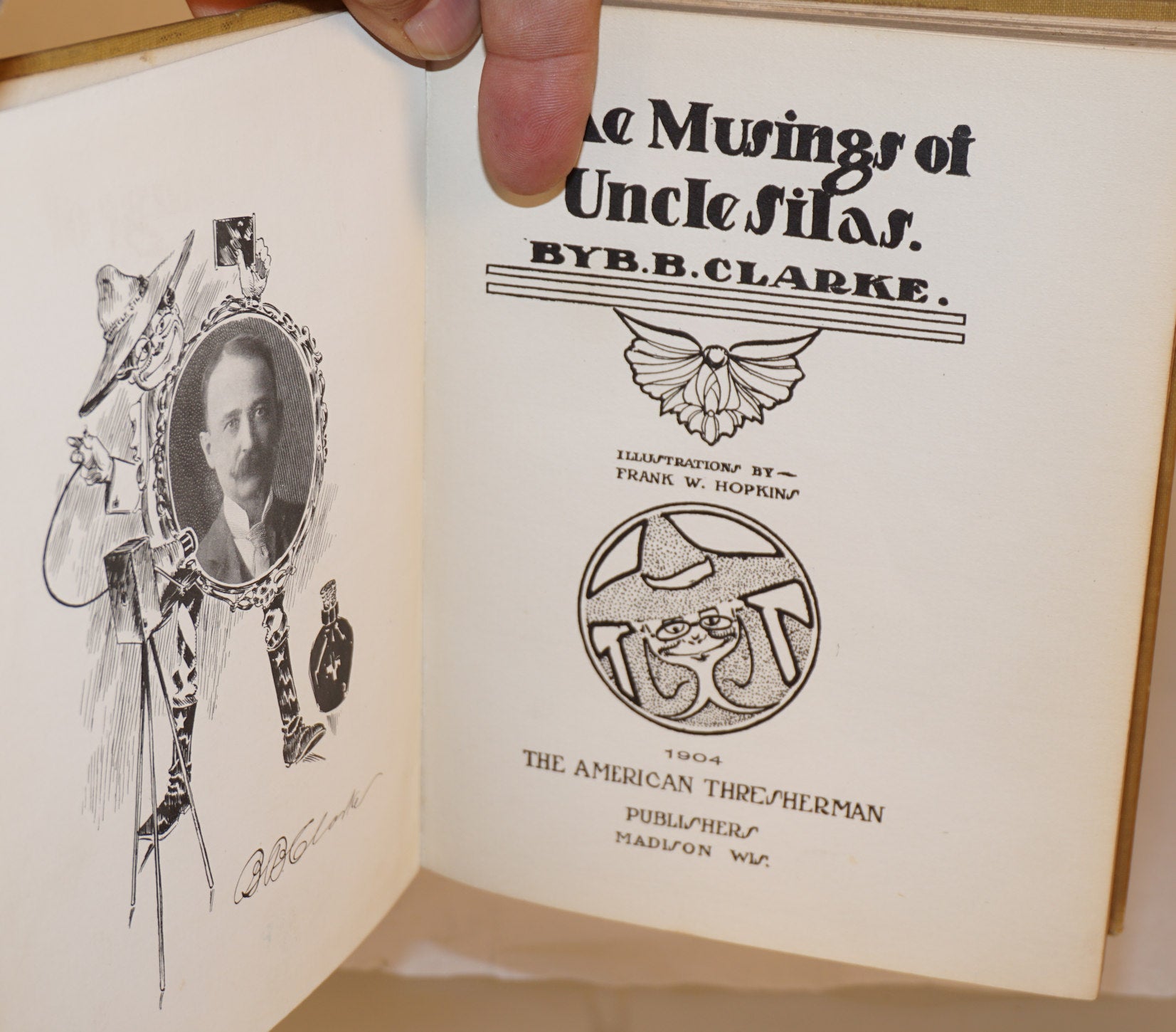 The Musings Of Uncle Silas. By B.B. Clarke. Illustrations By Frank W ...