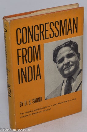 Cat.No: 191246 Congressman from India. D. S. Saund