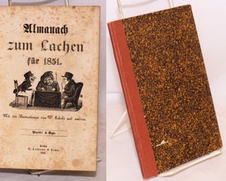 Cat.No: 191293 Almanach zum lachen für 1851: Mit 100 Illustrationen von W. Scholz und...