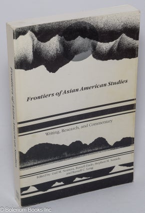 Cat.No: 19161 Frontiers of Asian American studies: writing, research, and commentary....