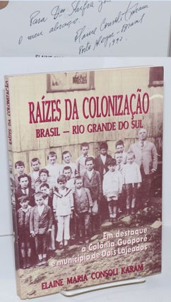 Cat.No: 192088 Raízes da colonização: Brasil - Rio Grande do Sul; em destaque a...