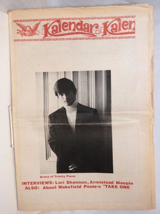 Cat.No: 192244 Kalendar vol. 5, issue E10, May 27, 1977; Interview with Armistead Maupin....