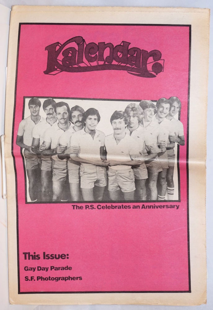 Cat.No: 192245 Kalendar vol. 5, issue E12?, June 24, 1977; Gay Day Parade