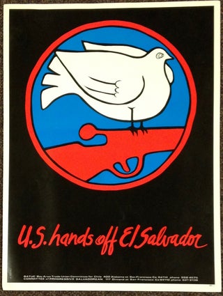 Cat.No: 192619 U.S. Hands off El Salvador [poster]. René Castro