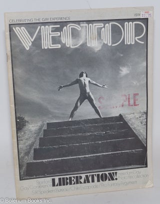 Cat.No: 192974 Vector: celebrating the gay experience; vol. 10, #8, August 1974. Richard...