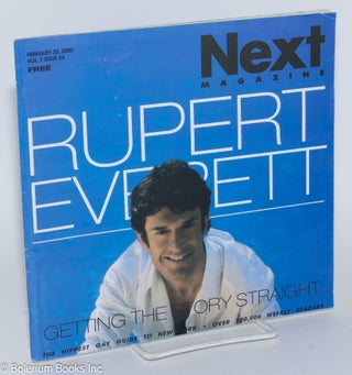 Cat.No: 192991 Next Magazine: vol. 7, #33, February 25, 2000; Rupert Everett-Getting the...