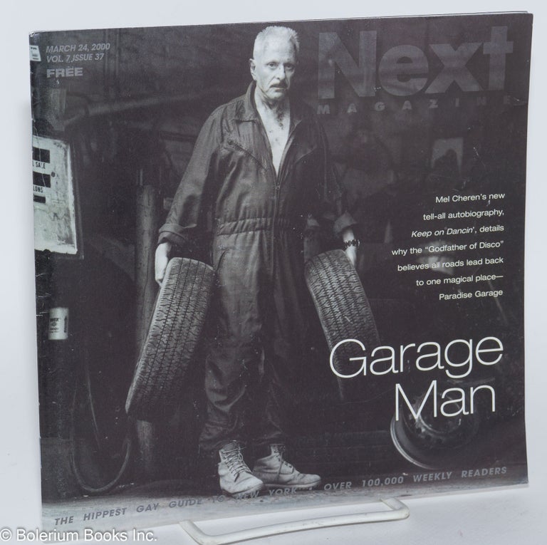 Cat.No: 192992 Next Magazine: vol. 7, #37, March 24, 2000; Garage Man. Jay Jimenez, Mel Cheren.