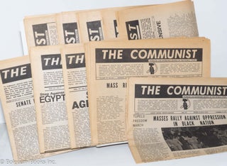 Cat.No: 193089 The Communist. [12 issues]. Workers Congress, M-L