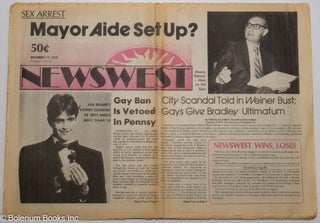 Cat.No: 193257 NewsWest: a weekly newspaper for Southern California's Gay Community and...