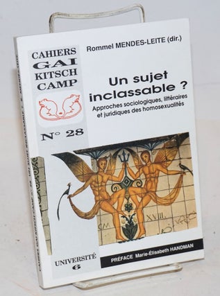 Cat.No: 193585 Cahiers gai kitsch camp no. 28: Un sujet inclassable? Approches...