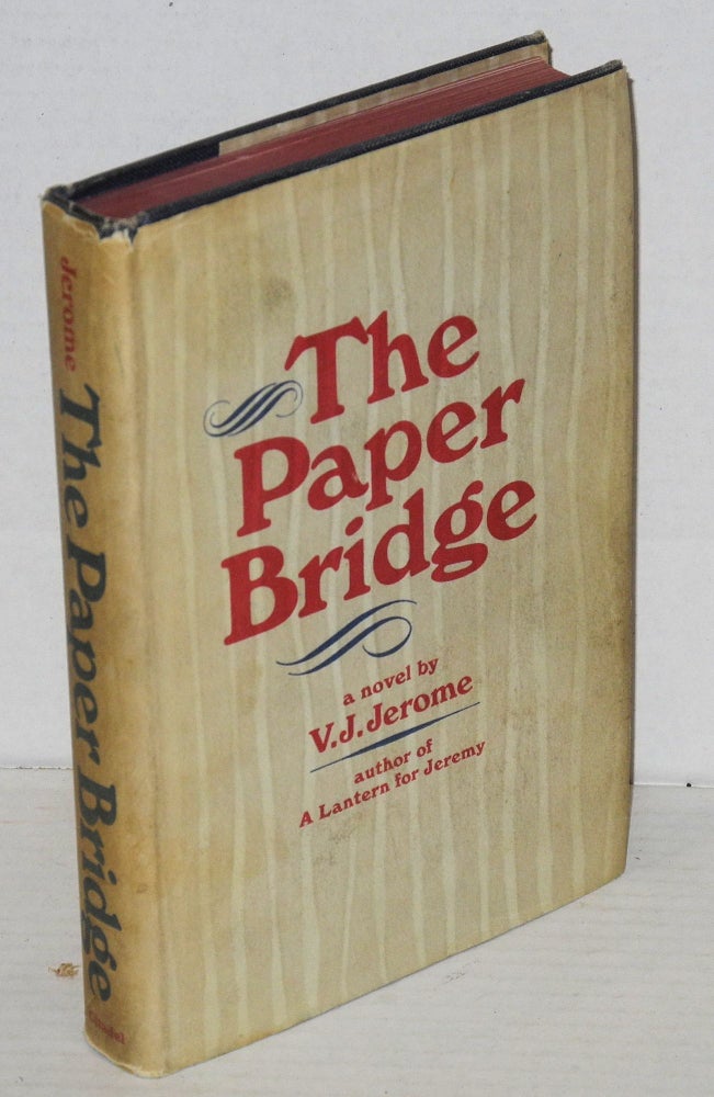 Cat.No: 193599 The paper bridge, a novel. Victor Jeremy Jerome.