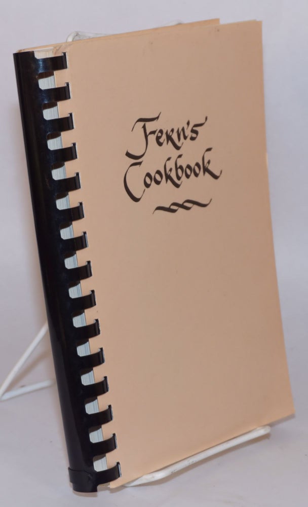 Cat.No: 193647 Fern's Cookbook. Sue Cam, Phyllis Hubbs, Jo Colter, Bob Harrell.