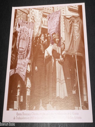 Cat.No: 193763 [Postcard of the Chicana labor activist Emma Tenayuca]. Emma Tenayuca