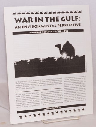 Cat.No: 193847 War in the Gulf: an environmental perspective. Joshua Karliner