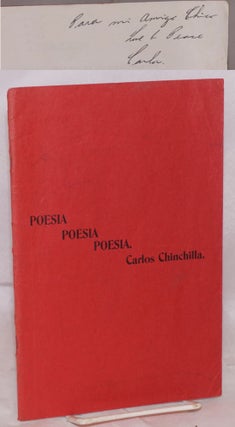 Cat.No: 193986 Poesia poesia poesia. Carlos Chinchilla