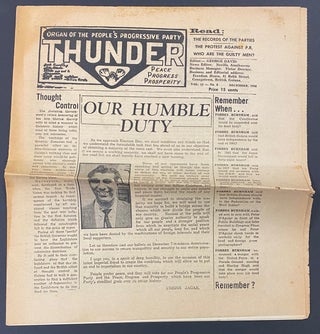 Cat.No: 193990 Thunder. Vol. 15 no. 8 (December 1964