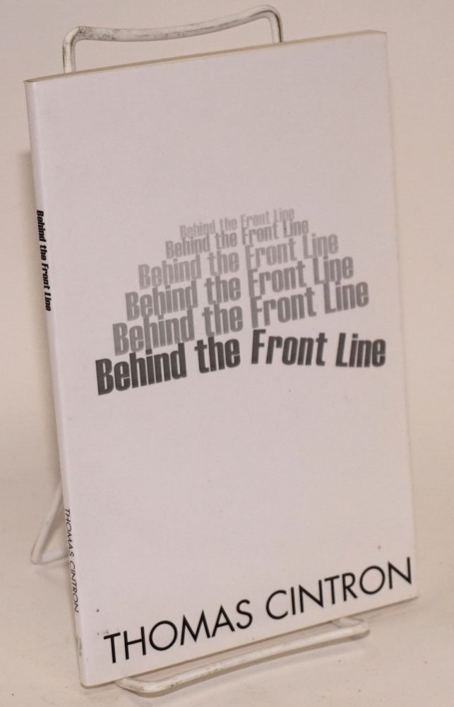 Cat.No: 194057 Behind the front line. Thomas Cintron.