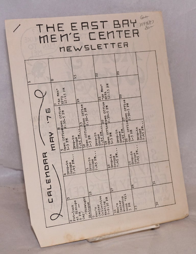 Cat.No: 194223 The East Bay Men's Center newsletter May 1976
