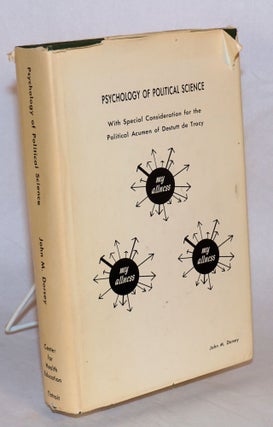 Cat.No: 194293 Psychology of political science, with special consideration for the...