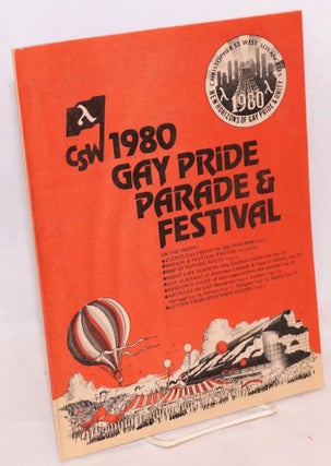 Cat.No: 19451 Christopher Street West 1980 Gay Pride Parade & Festival [program]. Jim Kepner