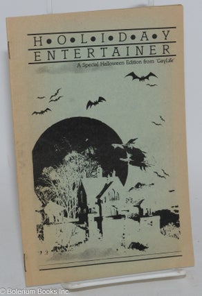 Cat.No: 194746 Holiday Entertainer: a special Halloween edition from GayLife; October 27,...