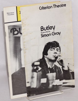 Cat.No: 194750 Butley two programs for the original UK and US productions. Simon Gray