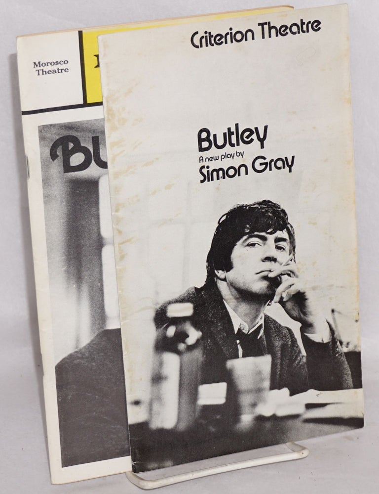 Cat.No: 194750 Butley two programs for the original UK and US productions. Simon Gray.
