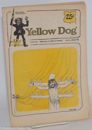 Cat.No: 194897 Yellow dog: vol. 1, #4: Crumb Christ cover. Robert Crumb, Joel Beck,...