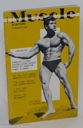 Cat.No: 195255 Muscle Sculpture; "highlighting the male physique" vol. 3, no. 2, February...