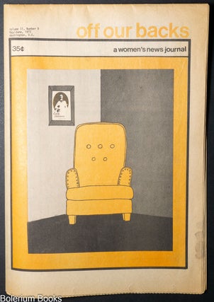 Cat.No: 195499 Off Our Backs: a women's news journal; vol. 2, #9, May/June, 1972