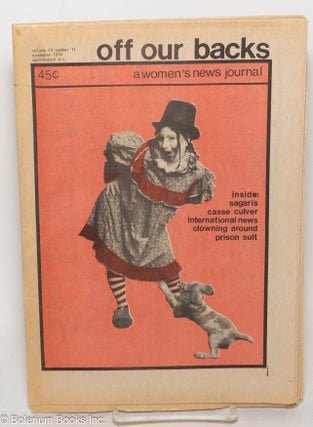 Cat.No: 195512 Off Our Backs: a women's news journal; vol. 4, #11, November, 1974