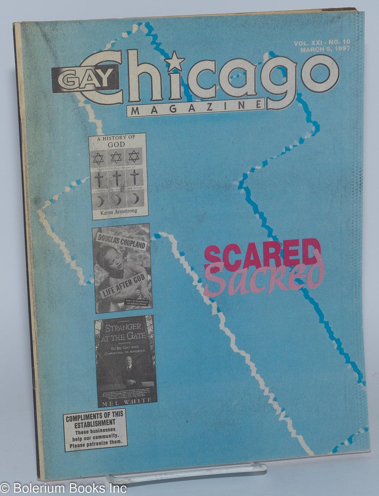 Cat.No: 195528 Gay Chicago Magazine: vol. 21, #10, March 6, 1997; Scared