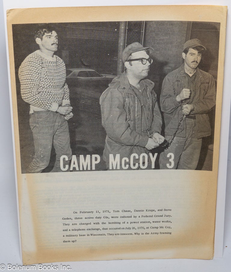 Cat.No: 196267 Camp McCoy 3